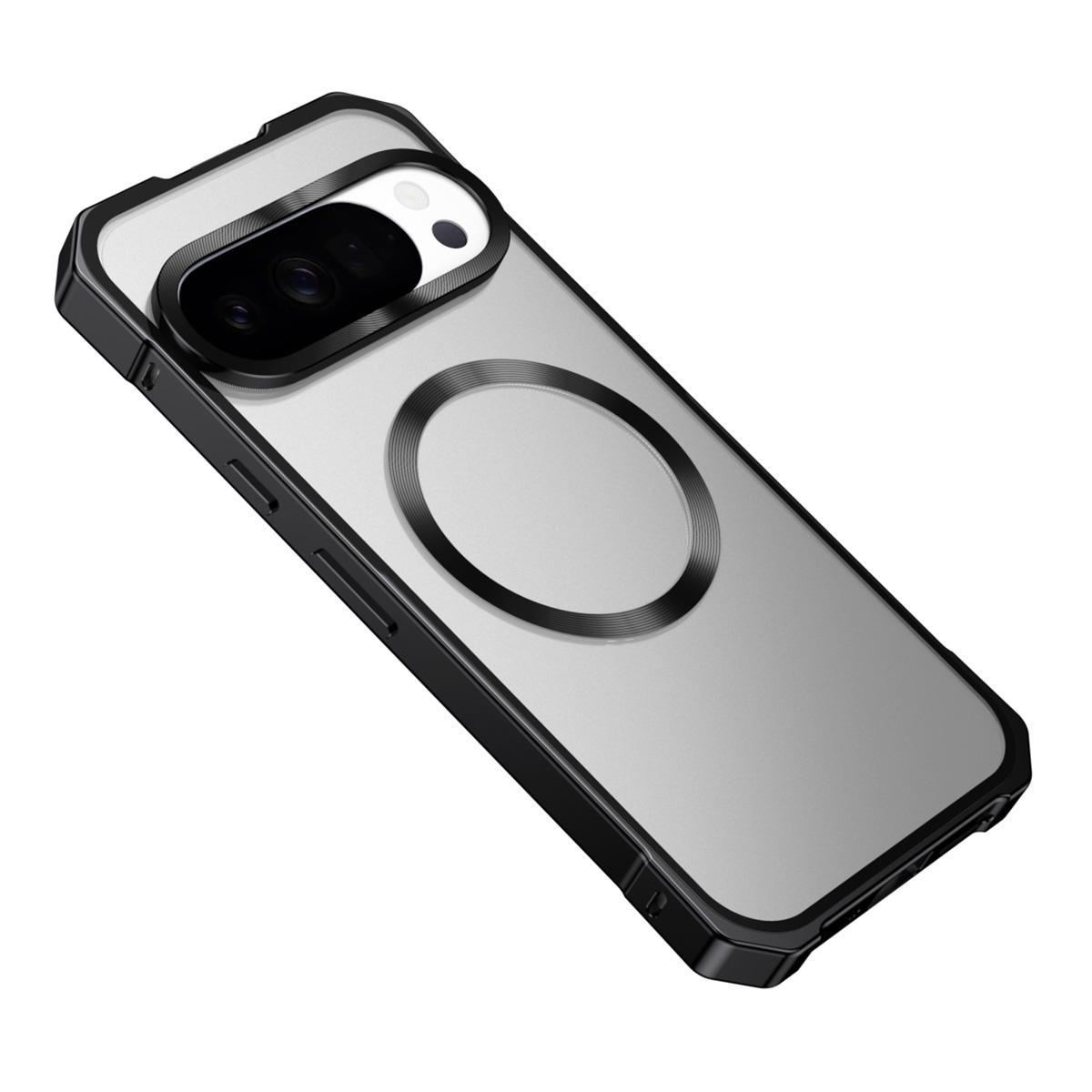 For Google Pixel 10/10 Pro Magnetic Case Hard PC Metal Frame Frosted Phone Back Cover
For Google Pixel 10/10 Pro Magnetic Case Hard PC Metal Frame Frosted Phone Back Cover