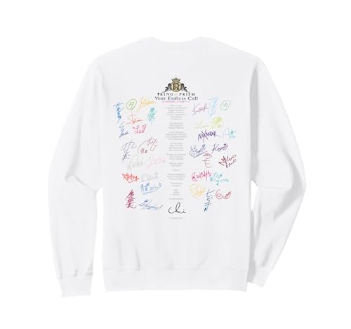 KING OF PRISM -Your Endless Call- Back Sign A Sweatshirt
KING OF PRISM -Your Endless Call- Back Sign A Sweatshirt