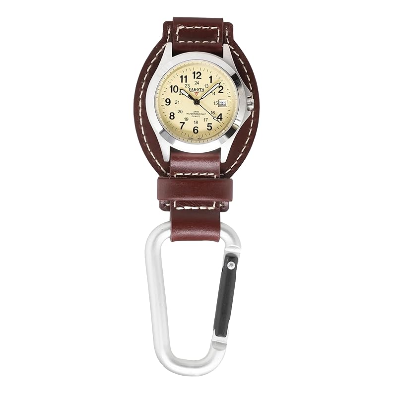 dakota leather field clip clip watch leather strap lightweight dress watch unisex unisex outdoor gift fishing golf clip on watch Carabiner watch.
dakota leather field clip clip watch leather strap lightweight dress watch unisex unisex outdoor gift fishing golf clip on watch Carabiner watch.