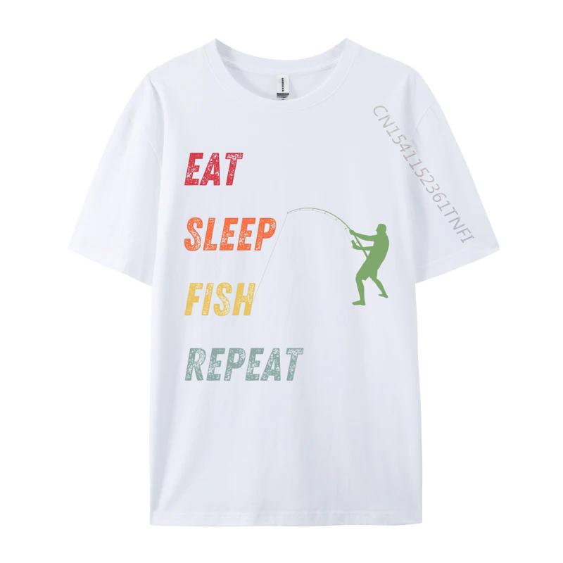 Eat Sleep Fish Repeat TShirt Printed Tops Tees For Unisex 100 Cotton Fall Fishing Printing Tops Shirt Prevalent S
Eat Sleep Fish Repeat TShirt Printed Tops Tees For Unisex 100 Cotton Fall Fishing Printing Tops Shirt Prevalent S