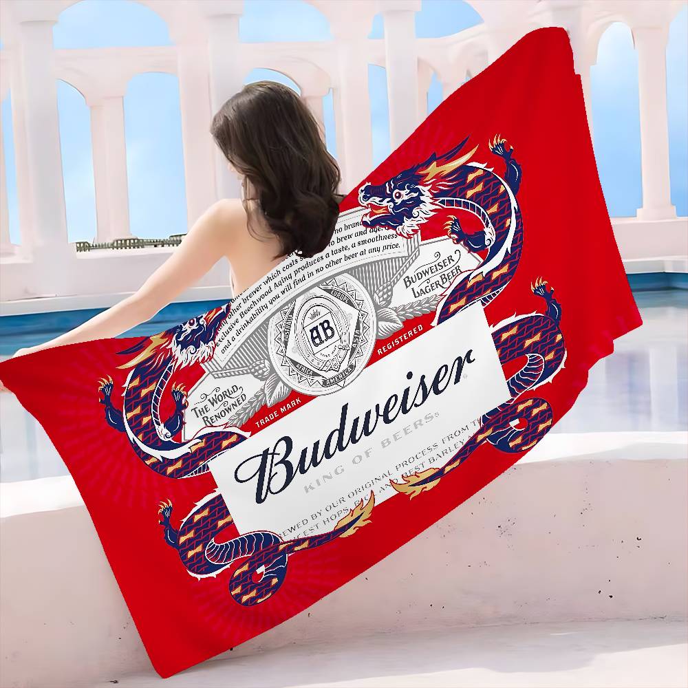 King Of Beer B-Budweiser Microfiber Blanket Quick Drying Beach Towels Oversized Printing Super Absorbent Pool Towel Blanket W30*H60(CM)
King Of Beer B-Budweiser Microfiber Blanket Quick Drying Beach Towels Oversized Printing Super Absorbent Pool Towel Blanket W30*H60(CM)