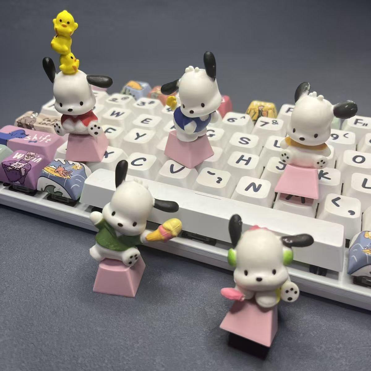 Translucent 3D Pochacco Keycap for Mechanical Keyboard
Translucent 3D Pochacco Keycap for Mechanical Keyboard