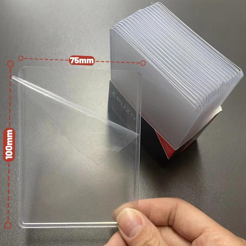 1-100packs 35PT 2025 New Transparent Blue Card Sleeve Clear Trading Card Holder Idol Photo Game Card Holders Cover 1pcs
1-100packs 35PT 2025 New Transparent Blue Card Sleeve Clear Trading Card Holder Idol Photo Game Card Holders Cover 1pcs