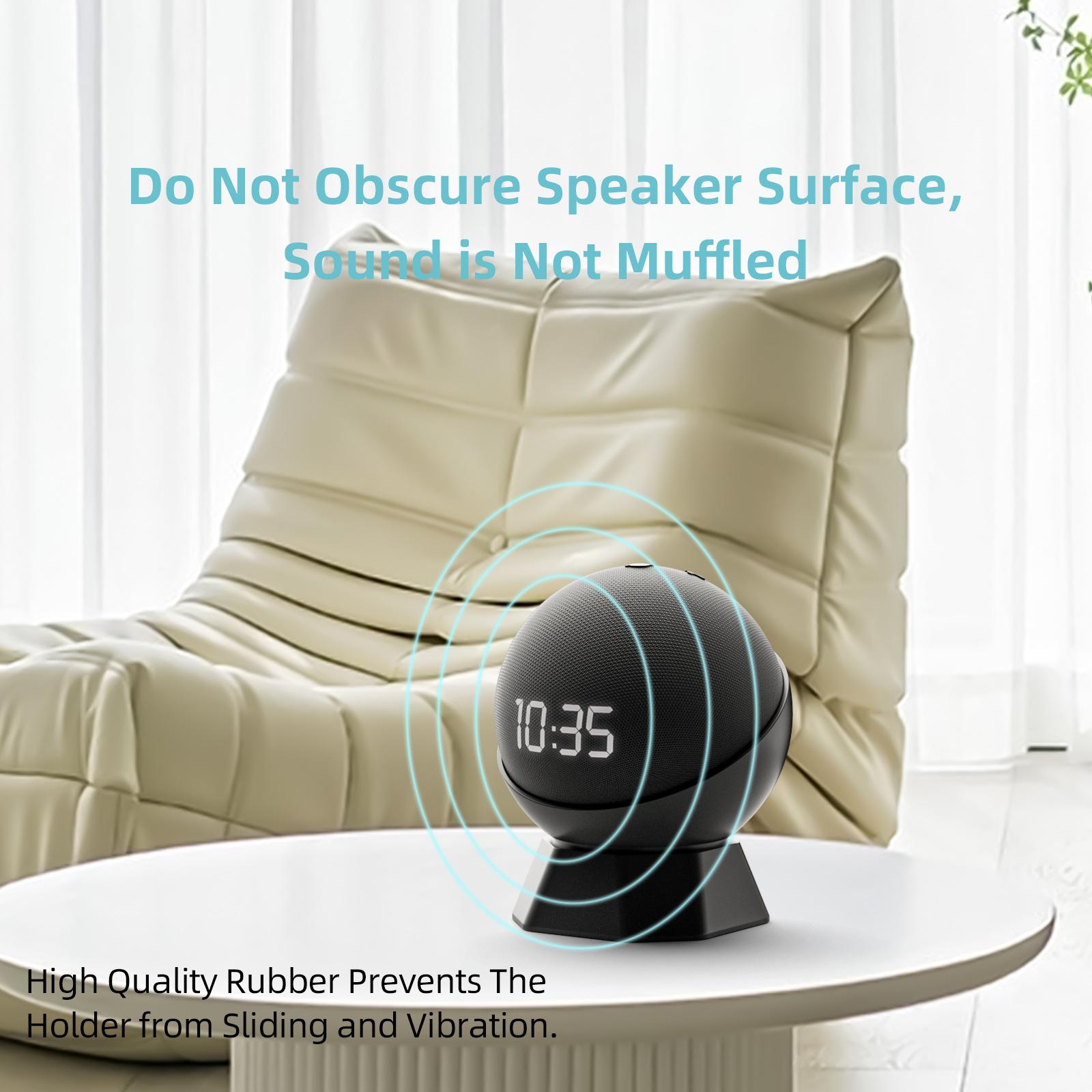 For Amazon Echo Dot (5th Gen)/(4th Gen) Smart Speaker Desktop Stand Anti-Slip Speaker Holder Black
For Amazon Echo Dot (5th Gen)/(4th Gen) Smart Speaker Desktop Stand Anti-Slip Speaker Holder Black