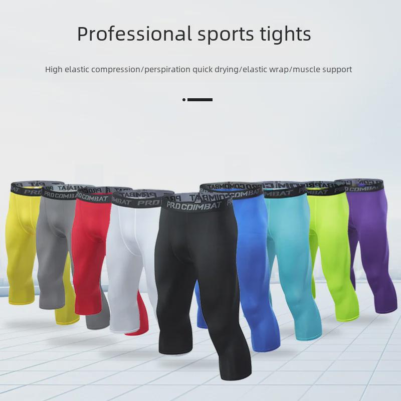 Quick-Dry High-Elastic Cropped Sports Leggings, Available in 9 Colors, Ideal for Fitness, Outdoor Training, and Basketball, Sweat-Absorbing Design. XXL червоний
Quick-Dry High-Elastic Cropped Sports Leggings, Available in 9 Colors, Ideal for Fitness, Outdoor Training, and Basketball, Sweat-Absorbing Design. XXL червоний