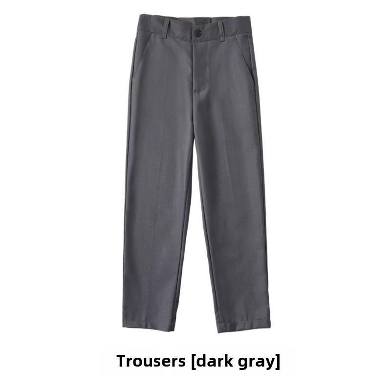 Брюки для детской школьной формы: Черный, белый, темно-синий для мальчиков, учеников начальной школы 170cm темно-серого
Брюки для детской школьной формы: Черный, белый, темно-синий для мальчиков, учеников начальной школы 170cm темно-серого