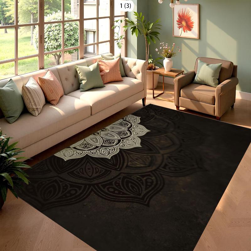 Minimalist Totem Printed Indoor Carpet Black Gold High-end Living Room Bedroom Entrance Anti Slip Door Mat Home Decoration Rug 40X60cm
Minimalist Totem Printed Indoor Carpet Black Gold High-end Living Room Bedroom Entrance Anti Slip Door Mat Home Decoration Rug 40X60cm