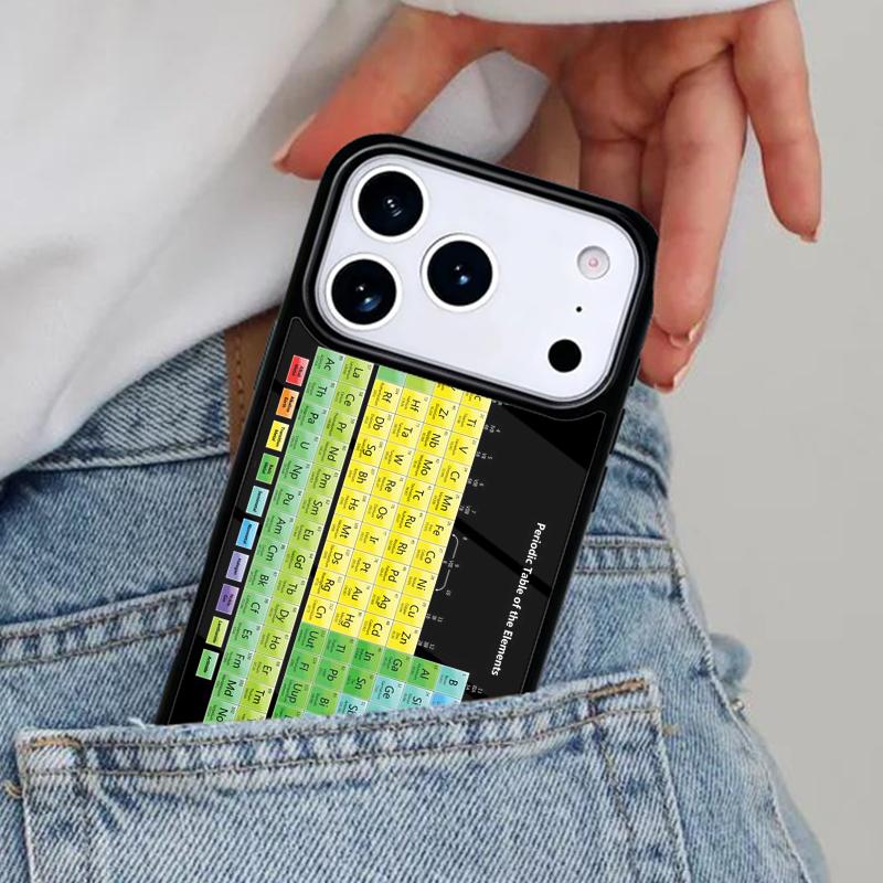 Chemistry College Periodic Table Science Phone Case for iPhone 16e 15 14 13 12 17 Pro Max Plus Air 17pro Cover Coque iPhone 13 Pro
Chemistry College Periodic Table Science Phone Case for iPhone 16e 15 14 13 12 17 Pro Max Plus Air 17pro Cover Coque iPhone 13 Pro