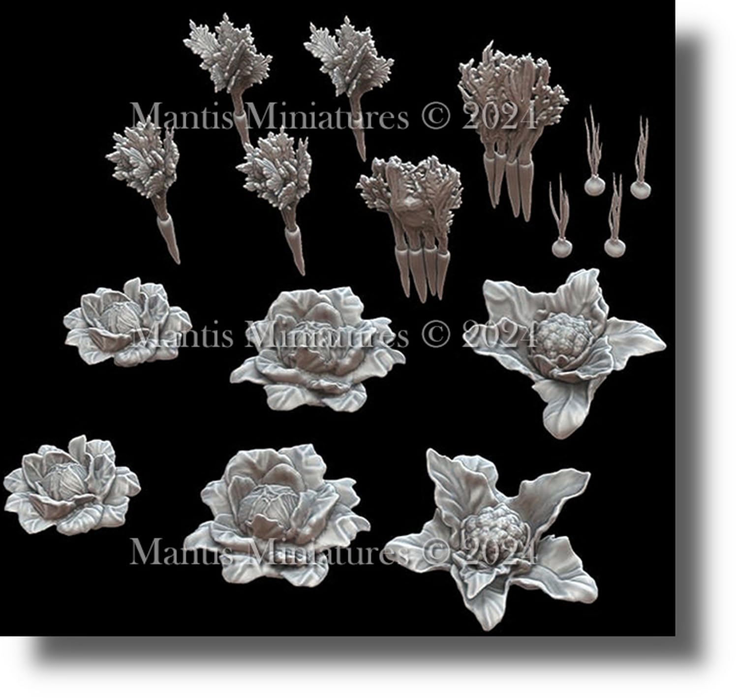 Mantis Miniature 1/35 Accessory Series Growing Vegetables Resin Kit MAC41
Mantis Miniature 1/35 Accessory Series Growing Vegetables Resin Kit MAC41