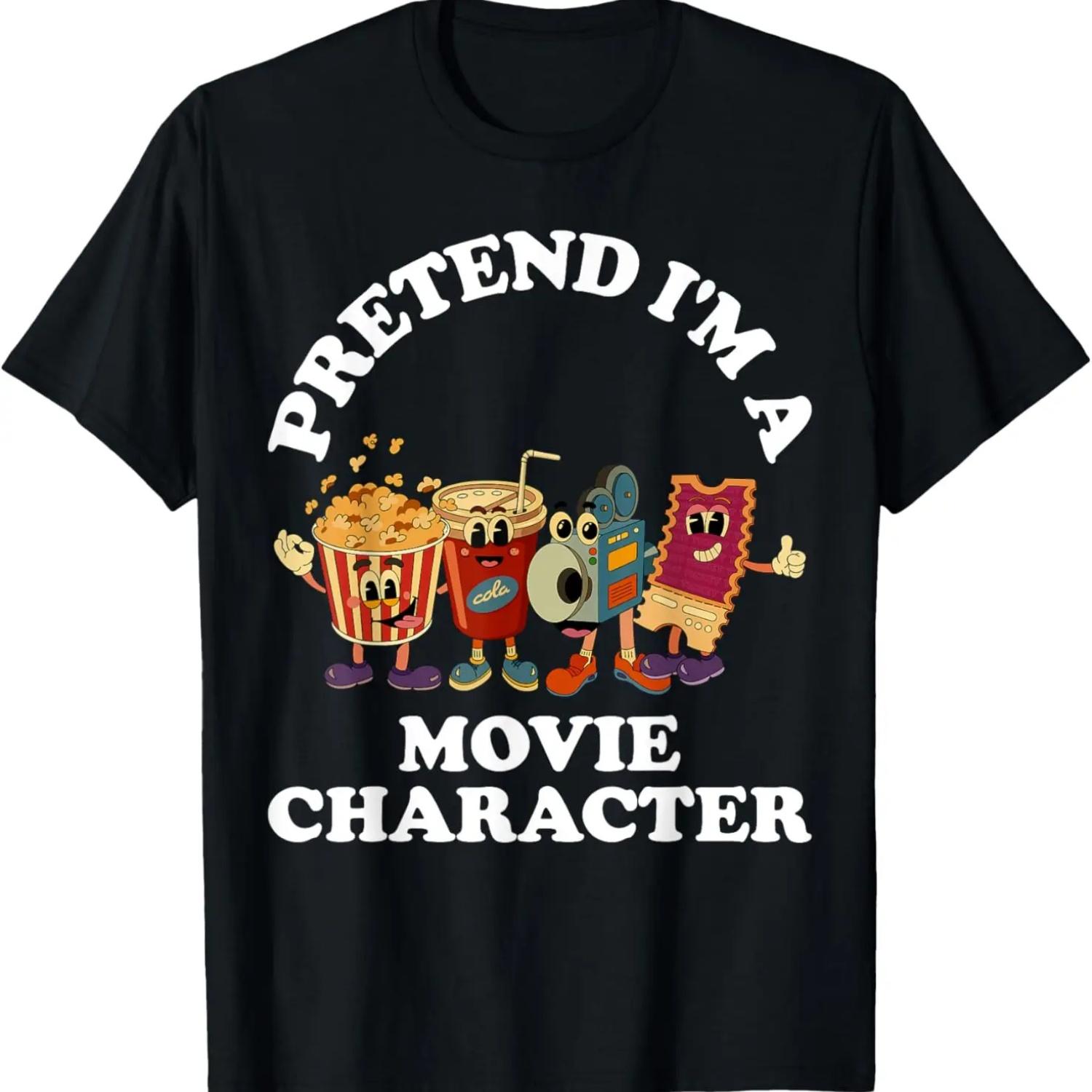 Pretend I m A Movie Character Halloween Costume Crew Squad T-Shirt S чёрный
Pretend I m A Movie Character Halloween Costume Crew Squad T-Shirt S чёрный