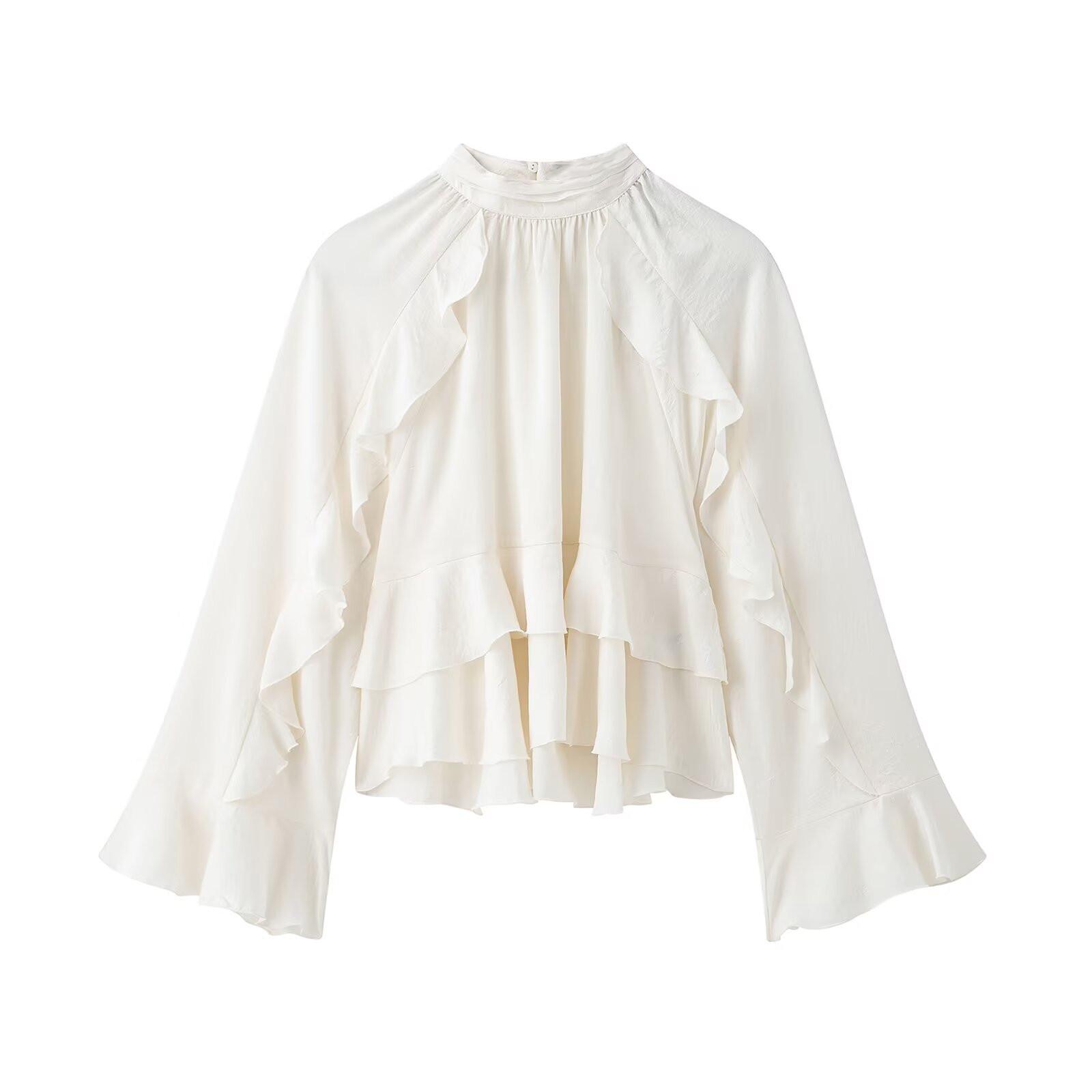 Women s Versatile Stand-Up Collar Long-Sleeve Layered Pullover Shirt - Spring 2025 Collection XS
Women s Versatile Stand-Up Collar Long-Sleeve Layered Pullover Shirt - Spring 2025 Collection XS