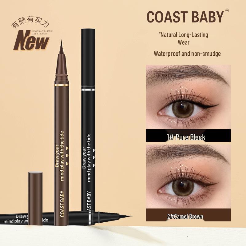 COAST BABY Desert Tracks Waterproof Long-lasting Eyeliner - Smudge-proof, Sweatproof, Easy Application, Natural Finish. 400mg
COAST BABY Desert Tracks Waterproof Long-lasting Eyeliner - Smudge-proof, Sweatproof, Easy Application, Natural Finish. 400mg