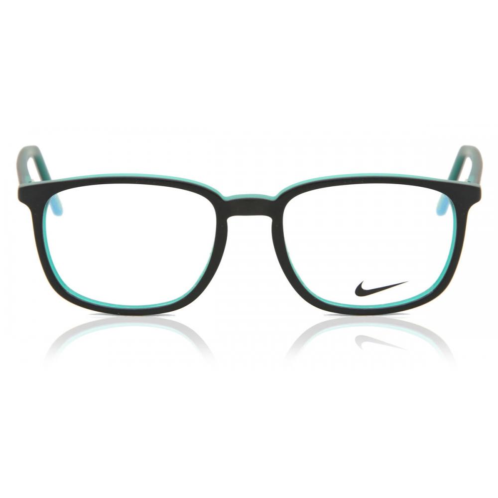 Nike Unisex Eyeglasses 5542 017 Black/Teal/49-17-130
Nike Unisex Eyeglasses 5542 017 Black/Teal/49-17-130