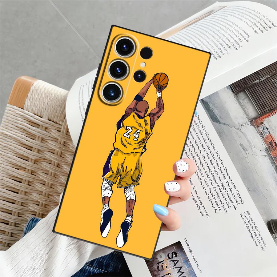 Case for Samsung Galaxy S23 Ultra S9 S10 S24 Plus S20 S25 Edge S21 FE Note 8 9 10 20 Ultra Black Soft Phone Cover Basketball Galaxy S23+
Case for Samsung Galaxy S23 Ultra S9 S10 S24 Plus S20 S25 Edge S21 FE Note 8 9 10 20 Ultra Black Soft Phone Cover Basketball Galaxy S23+