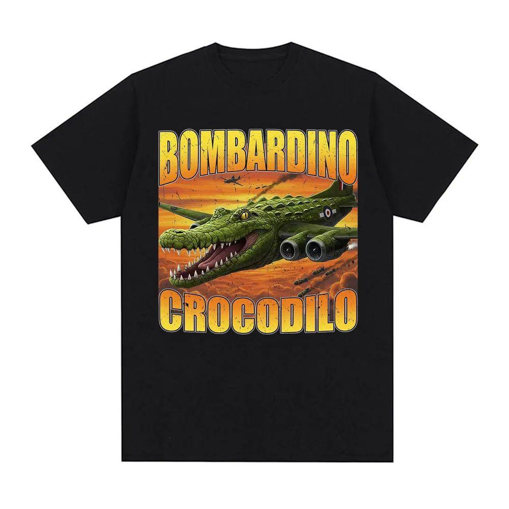 Funny Meme Tops Bombar DINO Crocodile Fun Rotten Brain Meme Italian Tshirt Brainrot Humorous Printed Tshirt Unisex XL
Funny Meme Tops Bombar DINO Crocodile Fun Rotten Brain Meme Italian Tshirt Brainrot Humorous Printed Tshirt Unisex XL