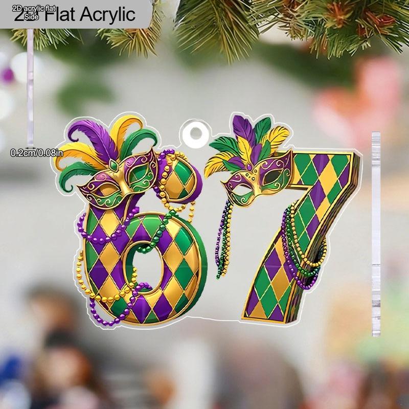 2D Flat Acrylic Carnival Decorations for 6th and 7th, Indoor and Outdoor Decoration - No Need for Batteries/electricity, Store Decoration, Durable Out 8*8cm
2D Flat Acrylic Carnival Decorations for 6th and 7th, Indoor and Outdoor Decoration - No Need for Batteries/electricity, Store Decoration, Durable Out 8*8cm