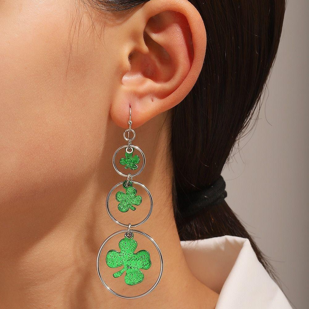 Heart Green Earrings Studs Jewelry Shamrocks Dangle Earrings Sweet Patrick s Day Earrings Unisex M
Heart Green Earrings Studs Jewelry Shamrocks Dangle Earrings Sweet Patrick s Day Earrings Unisex M