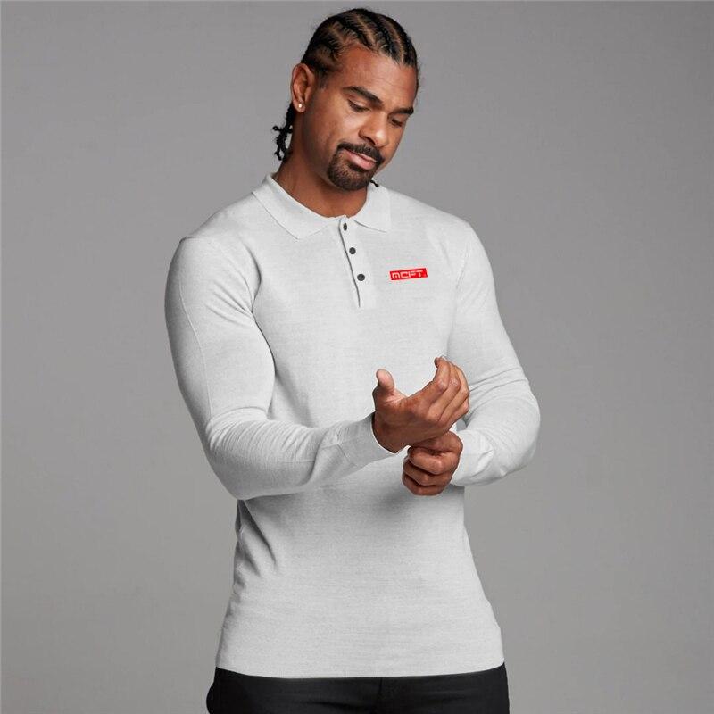 Muscleguys Фитнес-топы Мужская футболка с отложным воротником и длинными рукавами Красивая уличная спортивная рубашка Деловая повседневная мода Дизайн M чёрный
Muscleguys Фитнес-топы Мужская футболка с отложным воротником и длинными рукавами Красивая уличная спортивная рубашка Деловая повседневная мода Дизайн M чёрный