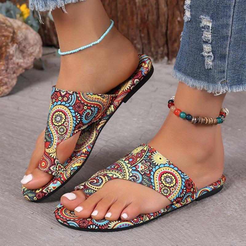 Fashion 2025 new fashionable plus size printed ethnic style flip flops summer hollow out casual lightweight flat toe women s shoes 43 красный
Fashion 2025 new fashionable plus size printed ethnic style flip flops summer hollow out casual lightweight flat toe women s shoes 43 красный