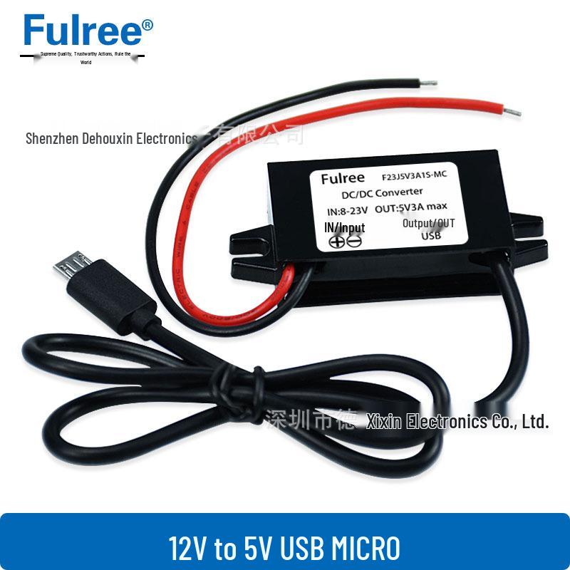 12V to 5V 3A Car USB Charger Converter Module
12V to 5V 3A Car USB Charger Converter Module
