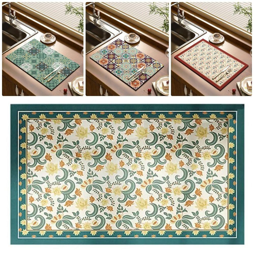 1Pcs Super Absorbent Coffee Dish Mat Printed Draining Pad CoffeeMat Kitchen Tableware Style 2 30x40cm
1Pcs Super Absorbent Coffee Dish Mat Printed Draining Pad CoffeeMat Kitchen Tableware Style 2 30x40cm