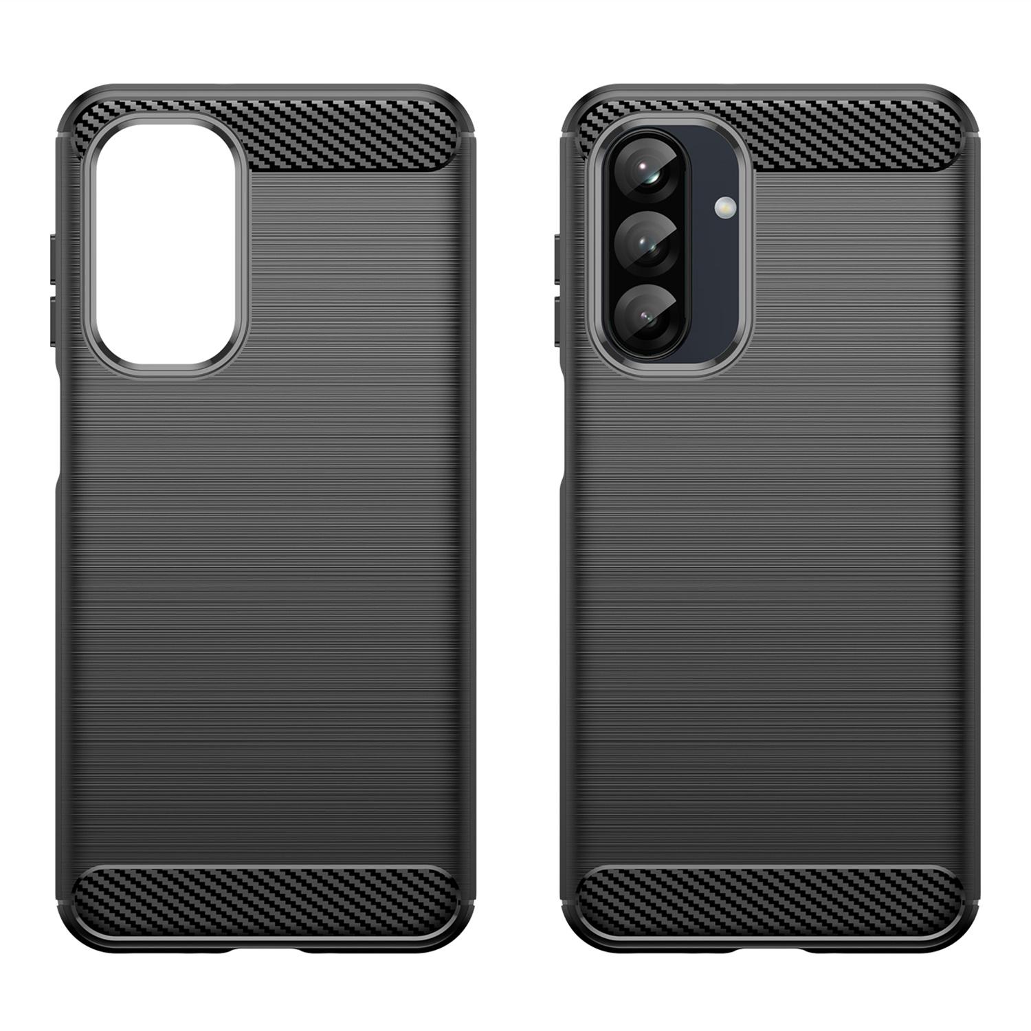 For Samsung Galaxy A26 5G Case Carbon Fiber Texture Brushed Anti Fingerprint Phone Back Cover Blue
For Samsung Galaxy A26 5G Case Carbon Fiber Texture Brushed Anti Fingerprint Phone Back Cover Blue