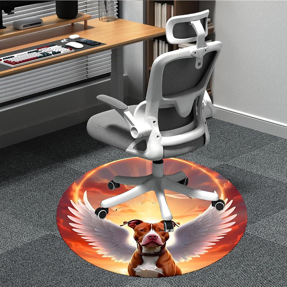 1pc Angel Dog Print Chair Carpet for Office Non-Slip, Lightweight, Machine Washable Rug for Office, Room - Holiday Decoryy251016010 80cm by 80cm
1pc Angel Dog Print Chair Carpet for Office Non-Slip, Lightweight, Machine Washable Rug for Office, Room - Holiday Decoryy251016010 80cm by 80cm