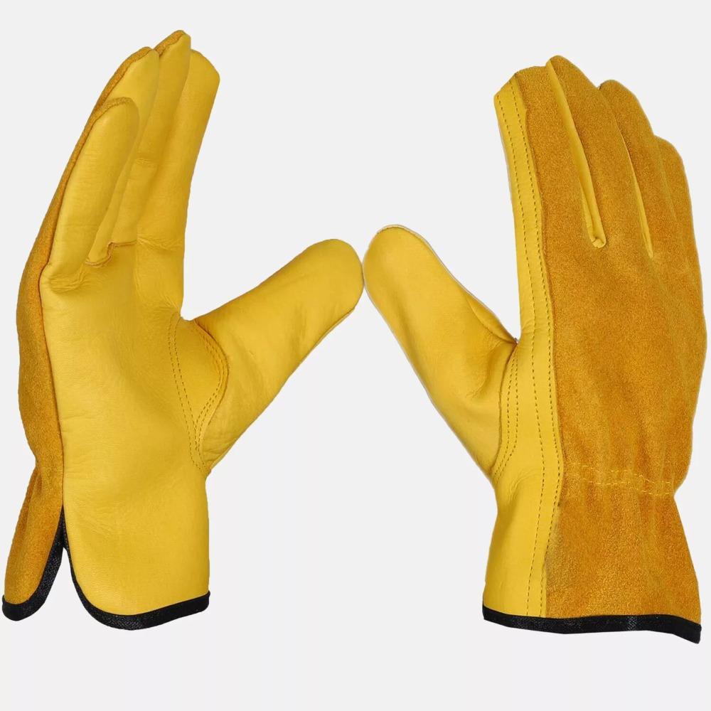 Heat Resistant Welding Gloves Safety Welding Gauntlets for Gardening and Rigger XL жовтий
Heat Resistant Welding Gloves Safety Welding Gauntlets for Gardening and Rigger XL жовтий