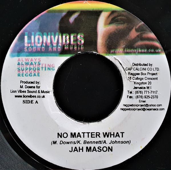 7inch Record JAH MASON - No Matter What NONE Lionvibes Sound Jamaica Reggae, Ska & Dub Used
7inch Record JAH MASON - No Matter What NONE Lionvibes Sound Jamaica Reggae, Ska & Dub Used