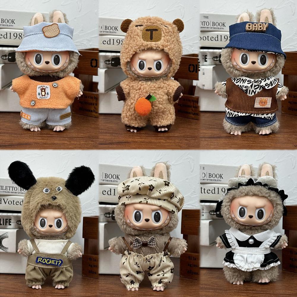 1 set Plush Jumpsuit Labubu Time Doll Clothes Labubu Doll s Clothes Set Cotton Doll Accessories Style 2
1 set Plush Jumpsuit Labubu Time Doll Clothes Labubu Doll s Clothes Set Cotton Doll Accessories Style 2