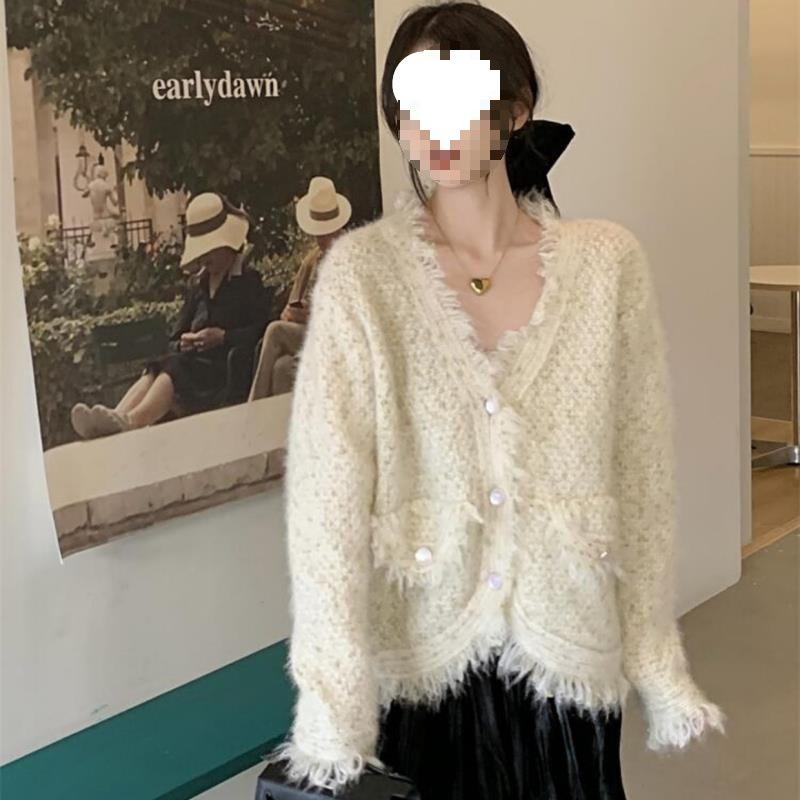 Xiaoxiang Jacket Knitted Cardigan Autumn and Winter New Thickened Mature Light Luxury Niche Temperament Sweater Women s Top XL
Xiaoxiang Jacket Knitted Cardigan Autumn and Winter New Thickened Mature Light Luxury Niche Temperament Sweater Women s Top XL