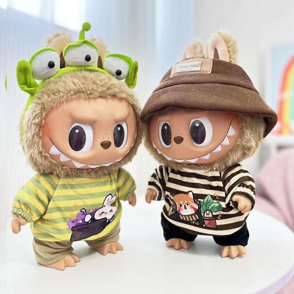 1 Set Striped Shirt 38cm Labubu Clothes Trousers Plush Dolls Clothes Kids Girls Toys style 1
1 Set Striped Shirt 38cm Labubu Clothes Trousers Plush Dolls Clothes Kids Girls Toys style 1