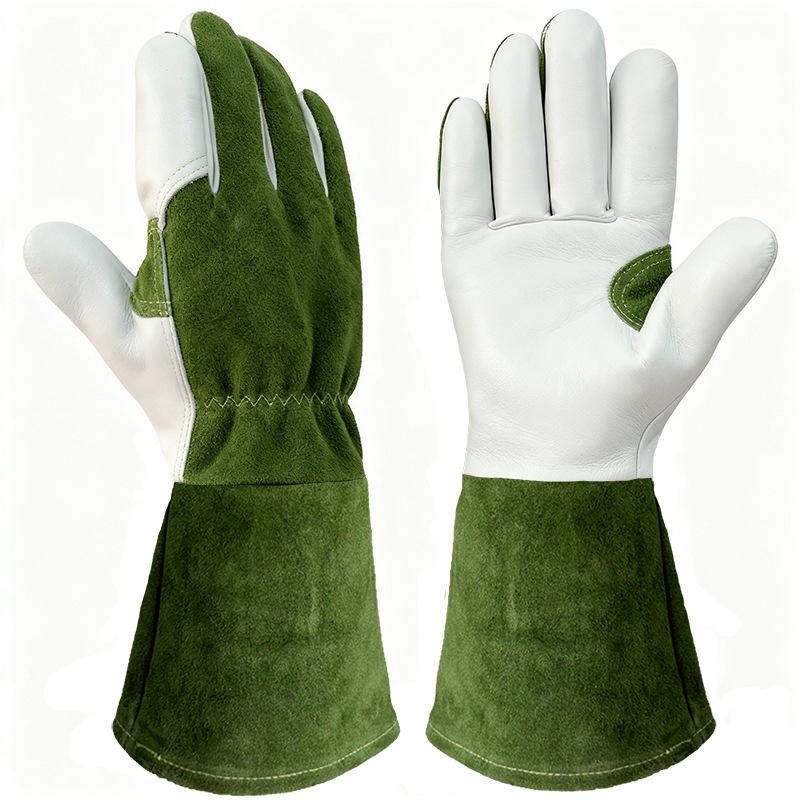 Professional Rose Pruning Thorn Proof Gardening Gloves with Forearm Protection for Men and Women Welding Leather Gloves L зелёный
Professional Rose Pruning Thorn Proof Gardening Gloves with Forearm Protection for Men and Women Welding Leather Gloves L зелёный