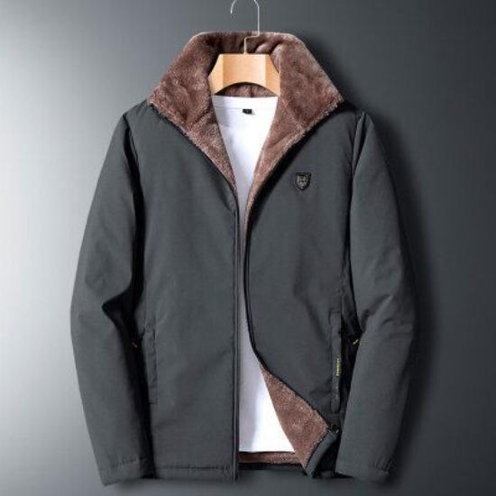 Autumn and Winter New Stand Collar Plus Fleece Coat Men s Thickened Cotton-padded Jacket Men In Old Dad Coat Men Casual 5XL
Autumn and Winter New Stand Collar Plus Fleece Coat Men s Thickened Cotton-padded Jacket Men In Old Dad Coat Men Casual 5XL