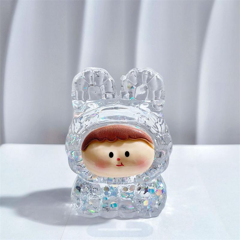 Акриловые милые в масле креативные зыбучие пески украшения светящиеся в темноте взрывные игрушки для бутылок с зыбучими песками украшения чистый