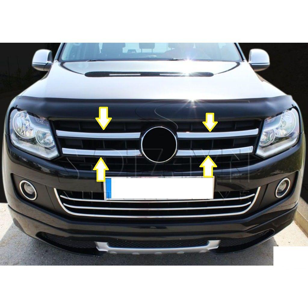 Для VW Volkswagen Amarok 2010-2016 решетка радиатора из нержавеющей стали с хромом 4 шт.
Для VW Volkswagen Amarok 2010-2016 решетка радиатора из нержавеющей стали с хромом 4 шт.