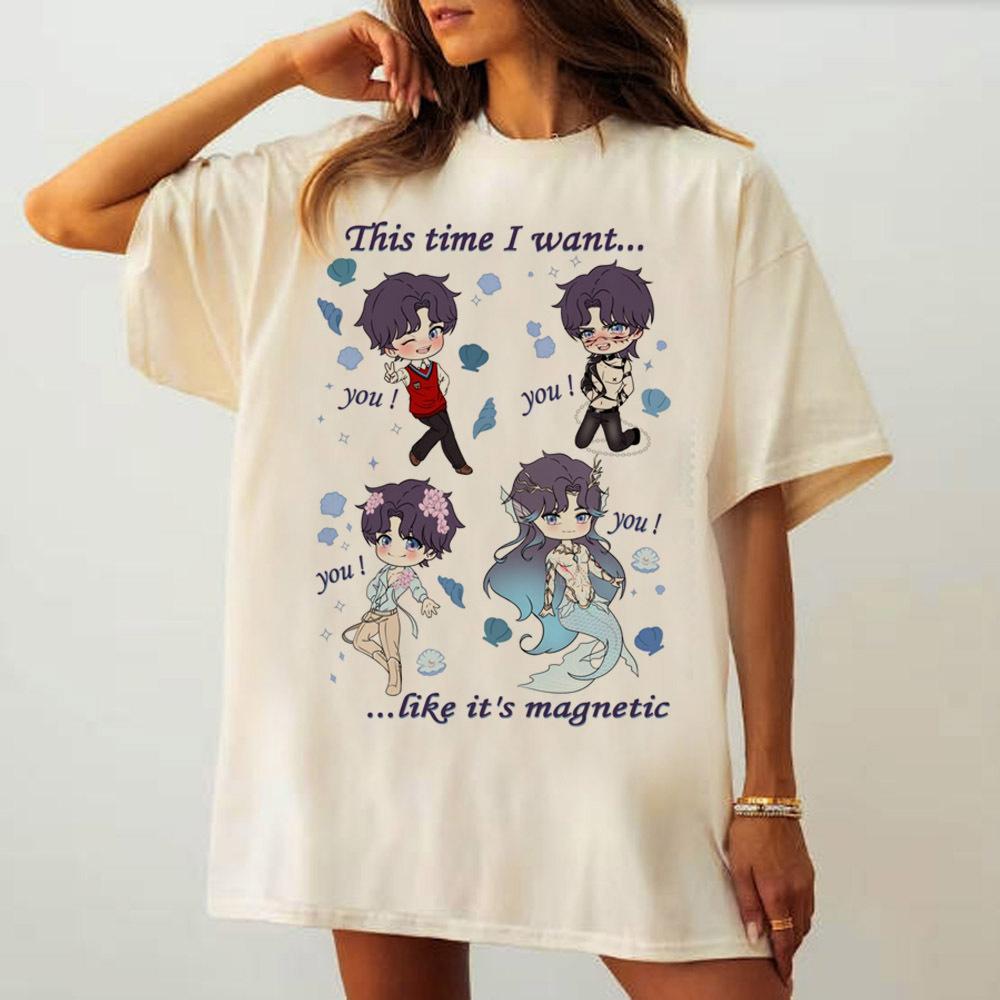 Love And Deepspace tshirt girl anime Grunge harajuku aesthetic tshirt Colorful hip hop korean clothes aesthetic Y2k harajuku 4XL
Love And Deepspace tshirt girl anime Grunge harajuku aesthetic tshirt Colorful hip hop korean clothes aesthetic Y2k harajuku 4XL