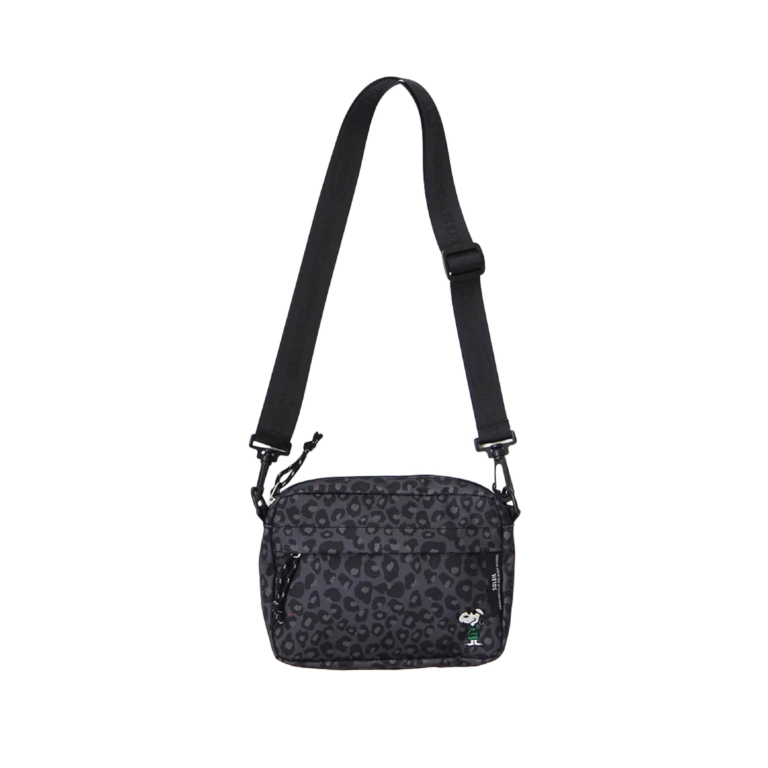 PEANUTS Snoopy Mini Shoulder Bag, 2-Way, Shoulder Pouch, Compact, Lightweight, Travel, Embroidered, SOLEIL, Unisex, Adult, Leopard Print
PEANUTS Snoopy Mini Shoulder Bag, 2-Way, Shoulder Pouch, Compact, Lightweight, Travel, Embroidered, SOLEIL, Unisex, Adult, Leopard Print