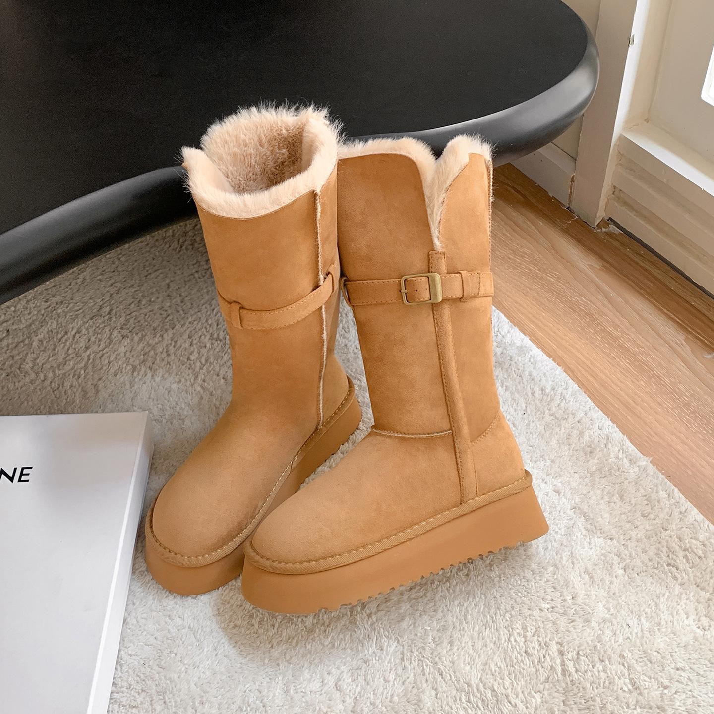 Women s 2025 Winter Gray Over-the-Knee Fleece-Lined Snow Boots with Thick Soles & Foldable High-Top Design 38
Women s 2025 Winter Gray Over-the-Knee Fleece-Lined Snow Boots with Thick Soles & Foldable High-Top Design 38