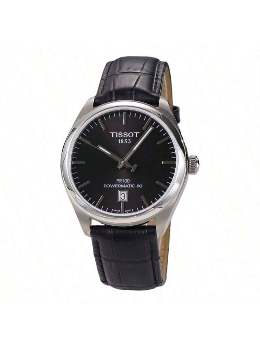 Чоловічий годинник Tissot PR100 з автоматичним механічним механізмом, водостійкість 30 м, діаметр 39 мм, чорний циферблат, корпус з нержавіючої сталі, шкіряний ремінець T101.407.16.051.00 чорний
Чоловічий годинник Tissot PR100 з автоматичним механічним механізмом, водостійкість 30 м, діаметр 39 мм, чорний циферблат, корпус з нержавіючої сталі, шкіряний ремінець T101.407.16.051.00 чорний