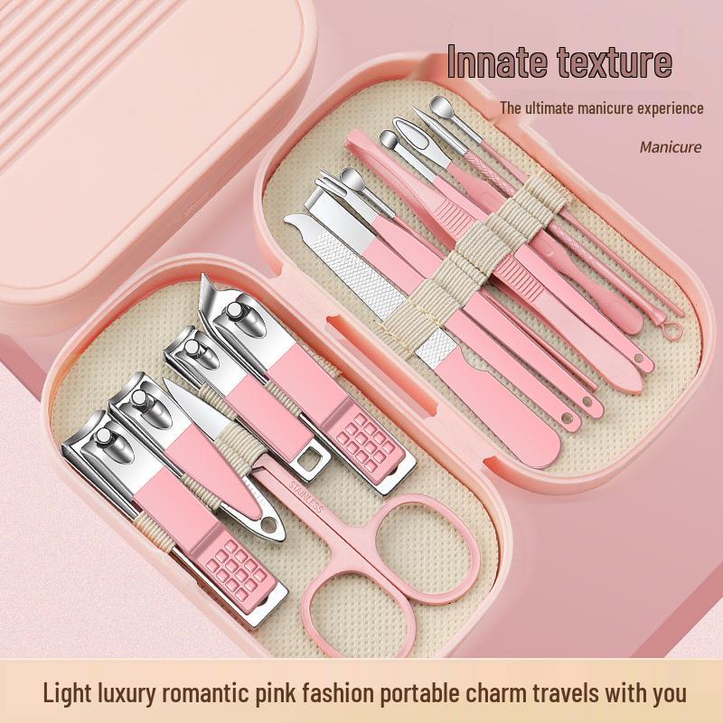 Набор из 8 предметов из нержавеющей стали для стрижки ногтей и маникюра Girly Pink - 8-piece Set
Набор из 8 предметов из нержавеющей стали для стрижки ногтей и маникюра Girly Pink - 8-piece Set