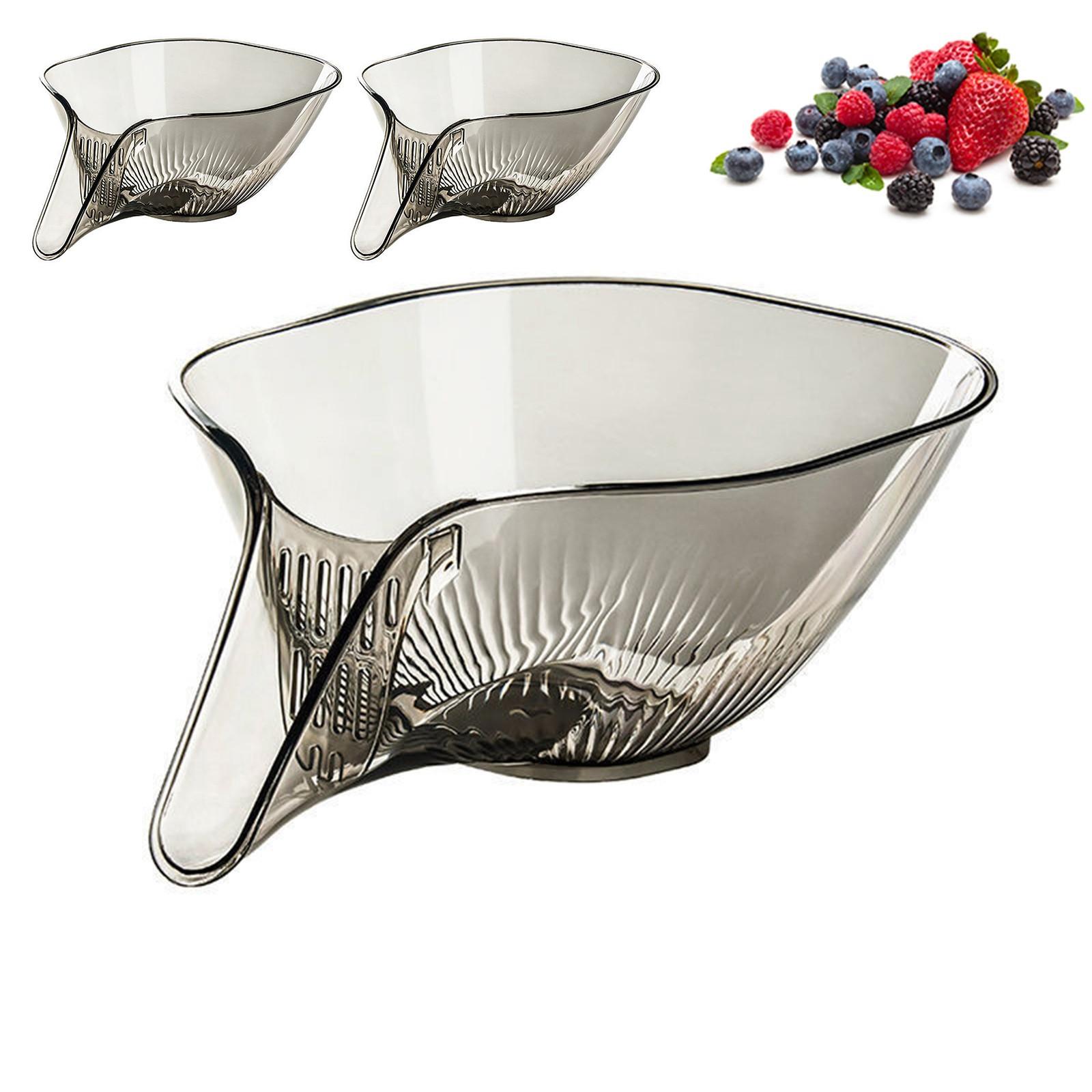 2 Piece Multipurpose Kitchen Strainer Bowl Set PET Material for Washing Draining and Storage of Fruits Vegetables Rice Pasta
2 Piece Multipurpose Kitchen Strainer Bowl Set PET Material for Washing Draining and Storage of Fruits Vegetables Rice Pasta