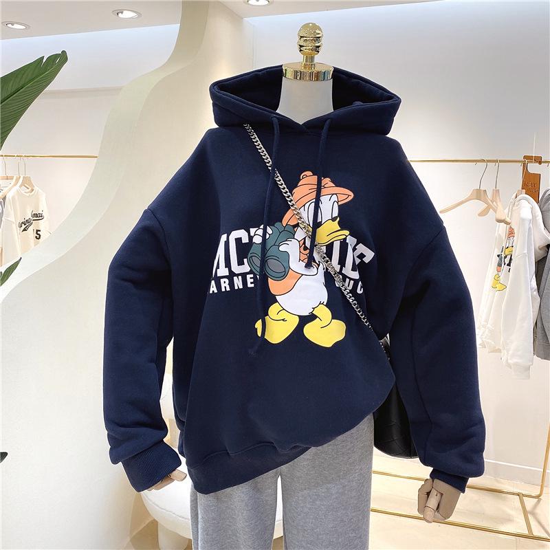 2025 Autumn/Winter Women s Loose Fit Double Hood Fleece-Lined Sweatshirt with Korean-Style Cartoon Print L серый
2025 Autumn/Winter Women s Loose Fit Double Hood Fleece-Lined Sweatshirt with Korean-Style Cartoon Print L серый