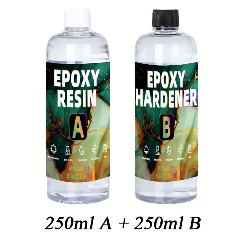 10.4/17.6/33.6oz Epoxy Resin Kits Crystal Clear Lustrous Not-Yellowing Easy Mixing For Table Coating Drawing Mica Powder & Molds
10.4/17.6/33.6oz Epoxy Resin Kits Crystal Clear Lustrous Not-Yellowing Easy Mixing For Table Coating Drawing Mica Powder & Molds