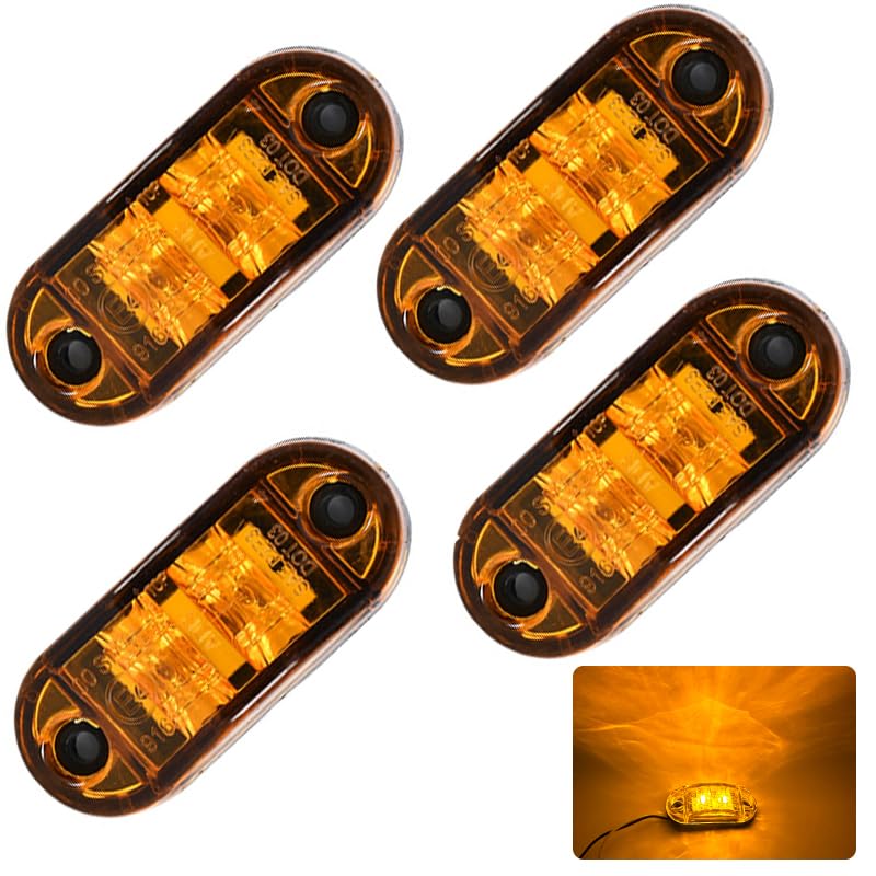 Side Marker LED -24V Truck Marker Lamp Side Marker Lamp Turn Signal Lamp Truck Yellow Set of 4 жёлтый
Side Marker LED -24V Truck Marker Lamp Side Marker Lamp Turn Signal Lamp Truck Yellow Set of 4 жёлтый