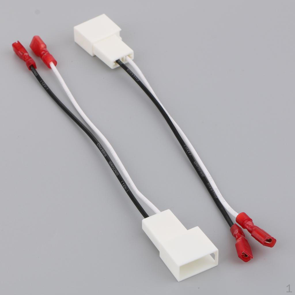2Pcs Speaker Adaptor Loom Connectors for 1987-2013
2Pcs Speaker Adaptor Loom Connectors for 1987-2013
