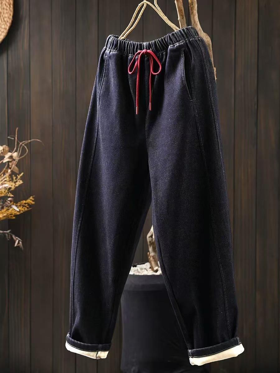 Johnature женские зимние свободные повседневные однотонные шаровары с эластичной талией из хлопка с эффектом стирки в винтажном стиле M синий
Johnature женские зимние свободные повседневные однотонные шаровары с эластичной талией из хлопка с эффектом стирки в винтажном стиле M синий