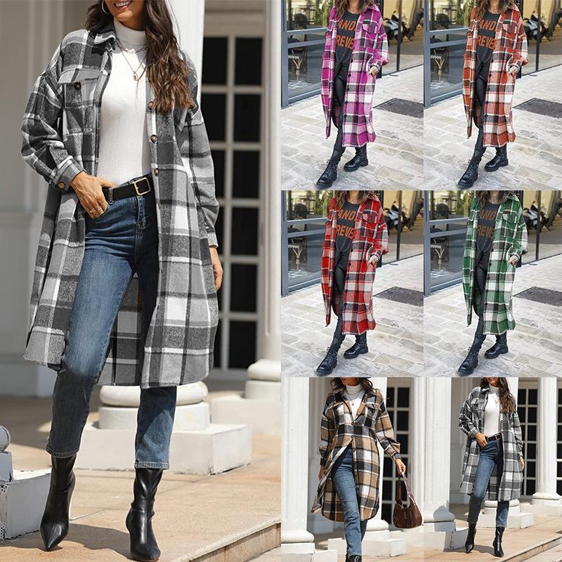 Women s Plus Size Long Slit Plaid Wool Blend Trench Coat - Autumn/Winter Collection Small красный
Women s Plus Size Long Slit Plaid Wool Blend Trench Coat - Autumn/Winter Collection Small красный