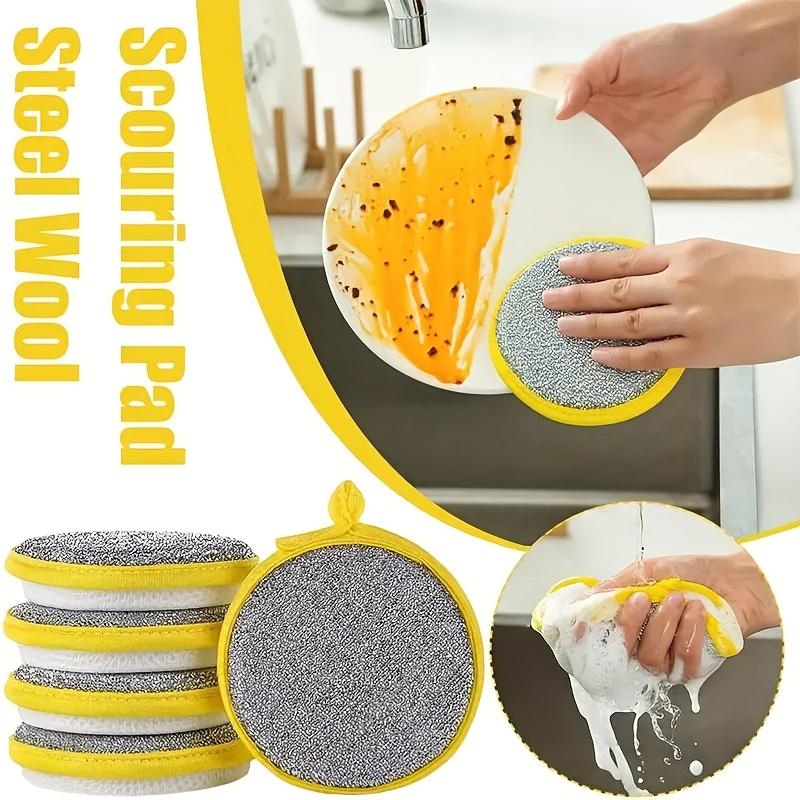 1/3 Pcs Double Sided Dishwashing Sponge Reusable Non Scratch Kitchen Scrubber for Pots Pans Dishes Grease Removal Cleaning Tool 1Pcs жовтий
1/3 Pcs Double Sided Dishwashing Sponge Reusable Non Scratch Kitchen Scrubber for Pots Pans Dishes Grease Removal Cleaning Tool 1Pcs жовтий