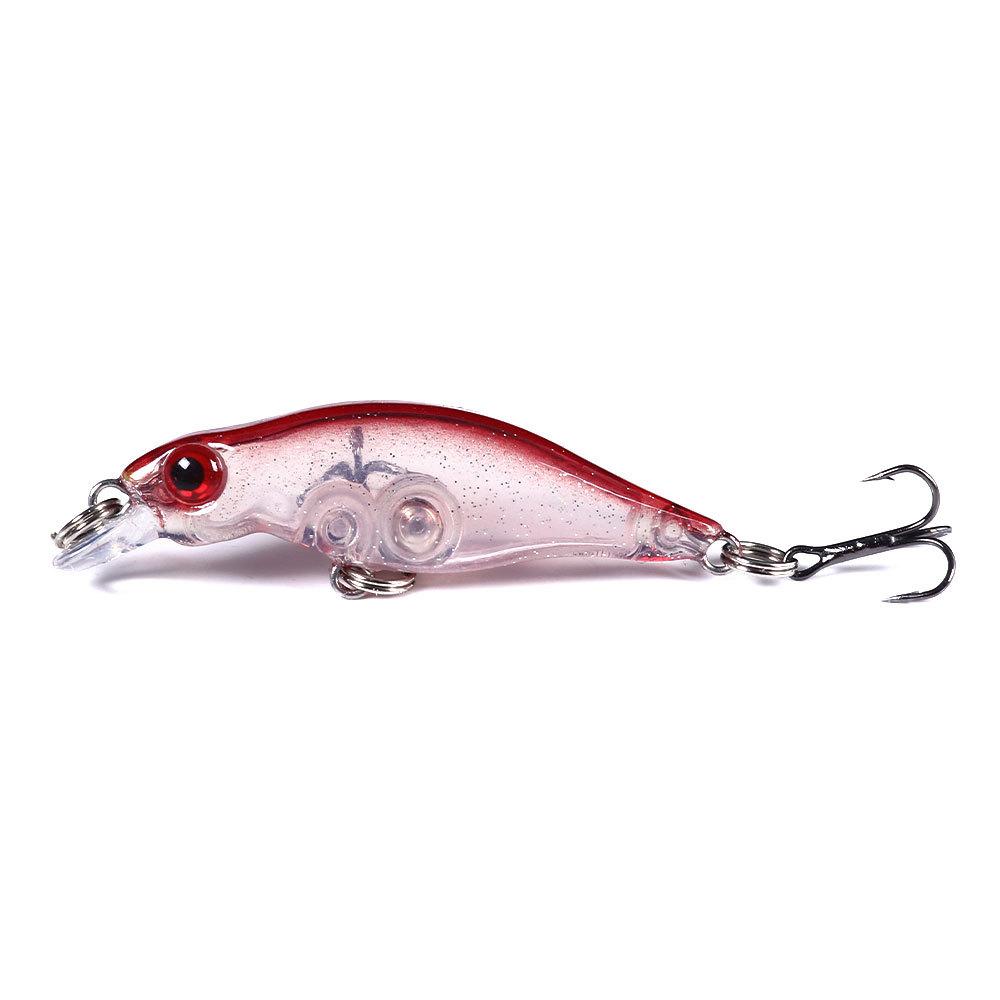 Freshwater Special Micro Floating Minnow Lua Bait2.7g5cmFake Bait for Red Snapper, Red Snout, and Bass 5cm-2.7g
Freshwater Special Micro Floating Minnow Lua Bait2.7g5cmFake Bait for Red Snapper, Red Snout, and Bass 5cm-2.7g